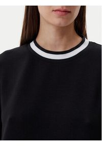 Karl Lagerfeld - KARL LAGERFELD Sukienka codzienna A1W13041 Czarny Regular Fit. Okazja: na co dzień. Typ kołnierza: dekolt w karo. Kolor: czarny. Materiał: syntetyk. Typ sukienki: proste. Styl: casual #4