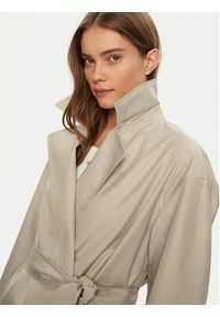 Calvin Klein Trencz 00040WL546 Beżowy Regular Fit. Kolor: beżowy. Materiał: bawełna, syntetyk #3