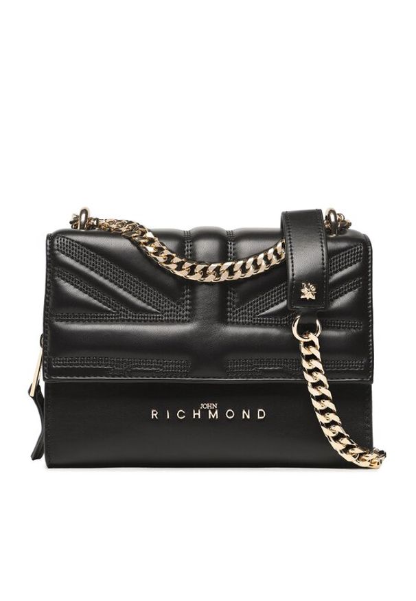 Torebka John Richmond. Kolor: czarny