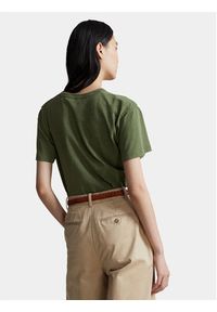 Polo Ralph Lauren T-Shirt Prov Bear T 211924292001 Zielony Regular Fit. Typ kołnierza: polo. Kolor: zielony. Materiał: bawełna #5