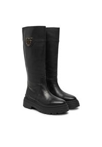 Pinko - PINKO Kozaki Mia 05 SD0151 P001 Czarny. Kolor: czarny. Materiał: skóra #2