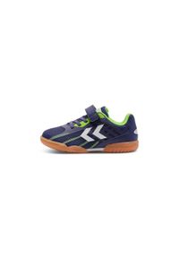 Buty do piłki ręcznej dla dzieci Hummel Root Elite VC. Kolor: niebieski. Sport: piłka ręczna