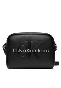 Calvin Klein Jeans Torebka Sculpted Camera Bag18 Mono K60K612220 Czarny. Kolor: czarny. Materiał: skórzane #1