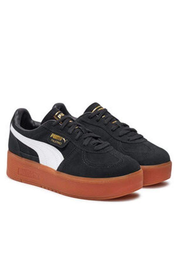 Puma Sneakersy Palermo Elevata Wns 399348 01 Czarny. Kolor: czarny. Materiał: skóra