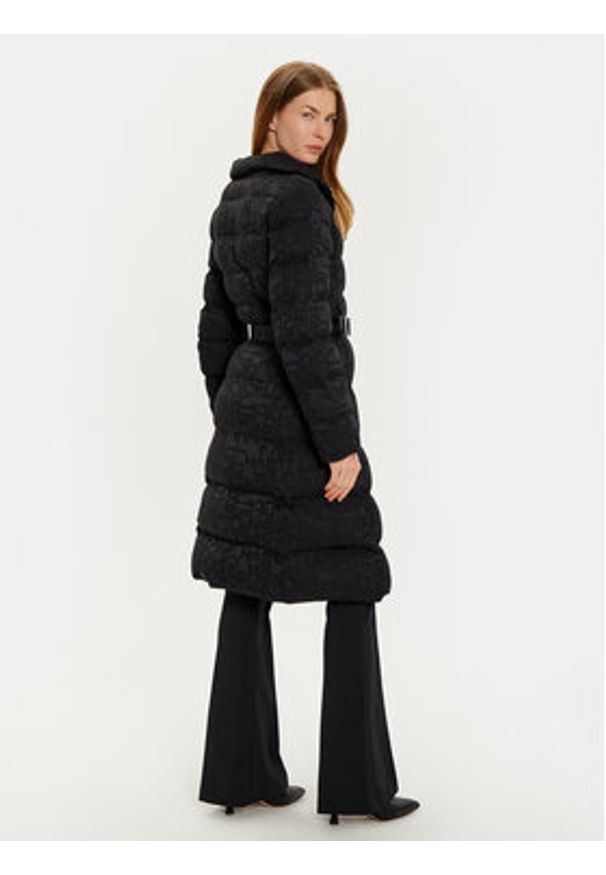 Elisabetta Franchi Kurtka zimowa PI-71D-46E1-V700 Czarny Regular Fit. Kolor: czarny. Materiał: syntetyk. Sezon: zima