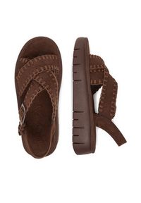 Roxy Sandały CEO-HY62277-8 Brązowy. Kolor: brązowy. Materiał: materiał #9