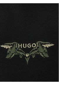 Hugo - HUGO Bluza 50542558 Czarny Regular Fit. Kolor: czarny. Materiał: bawełna