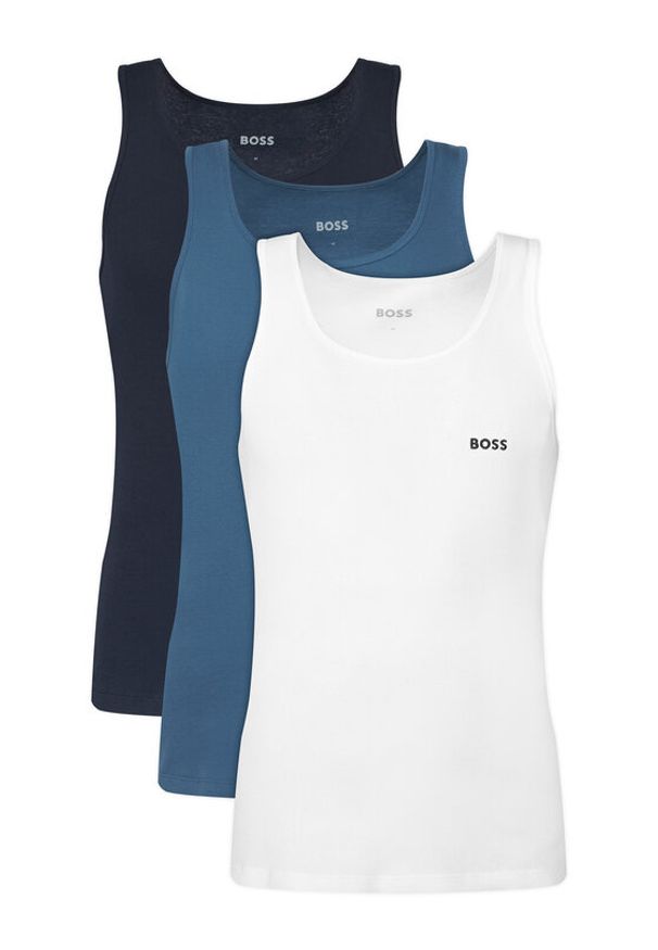 BOSS Komplet tank topów 50542132 Kolorowy Regular Fit. Materiał: bawełna. Wzór: kolorowy