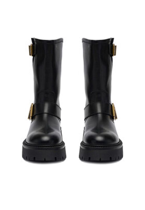 Badura Botki EO-CLAIRE-70866 Czarny. Kolor: czarny. Materiał: skóra