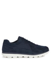 Geox Sneakersy U Spherica Ec12 U45GRA 02211 C4002 Granatowy. Kolor: niebieski. Materiał: zamsz, skóra