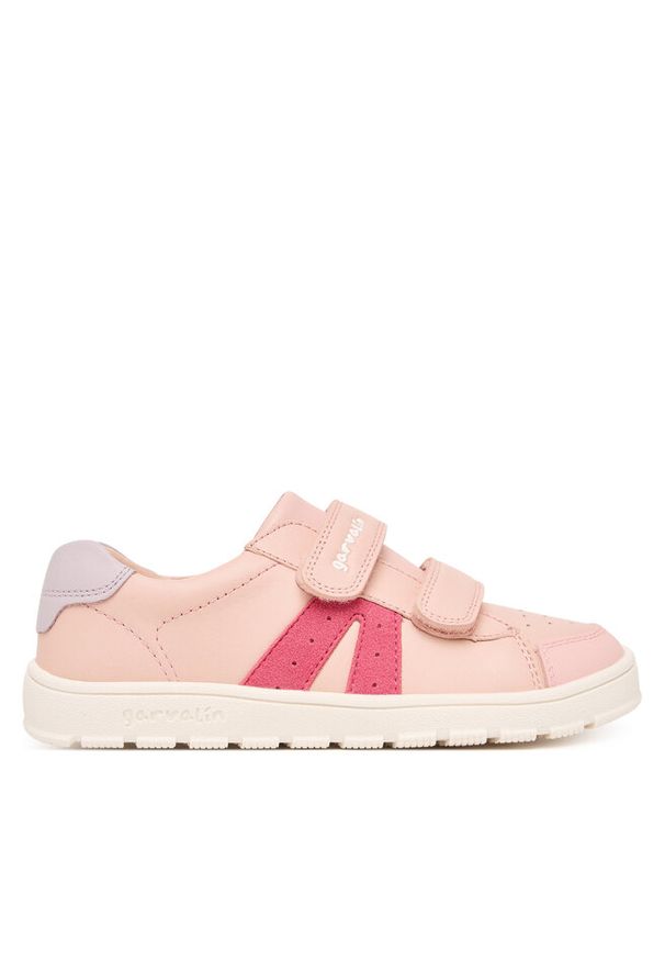 Sneakersy Garvalin. Kolor: różowy