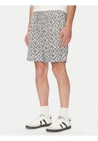 Jack & Jones - Jack&Jones Szorty materiałowe Jaiden 12277620 Szary Relaxed Fit. Kolor: szary. Materiał: bawełna