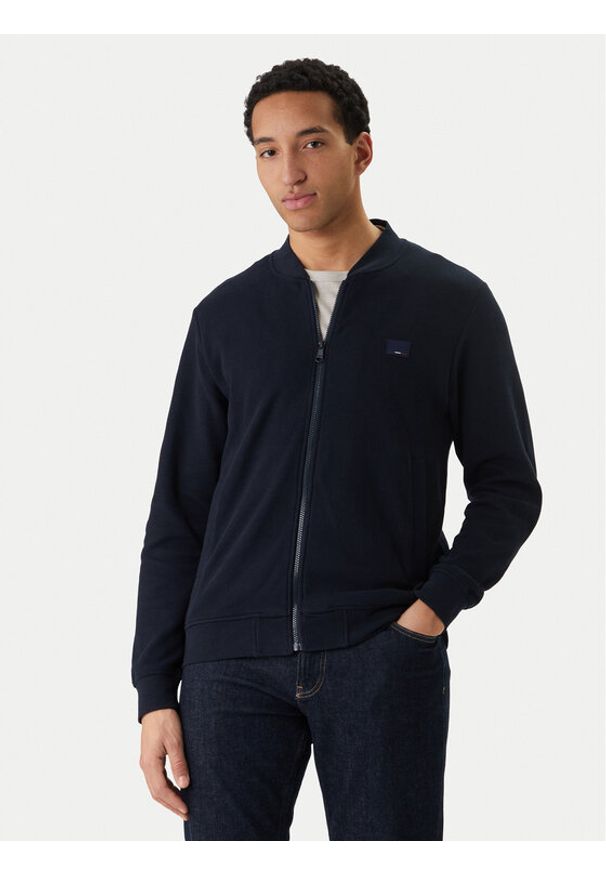 Jack & Jones Bluza Roy Bomber 12293215 Granatowy Regular Fit. Kolor: niebieski. Materiał: bawełna