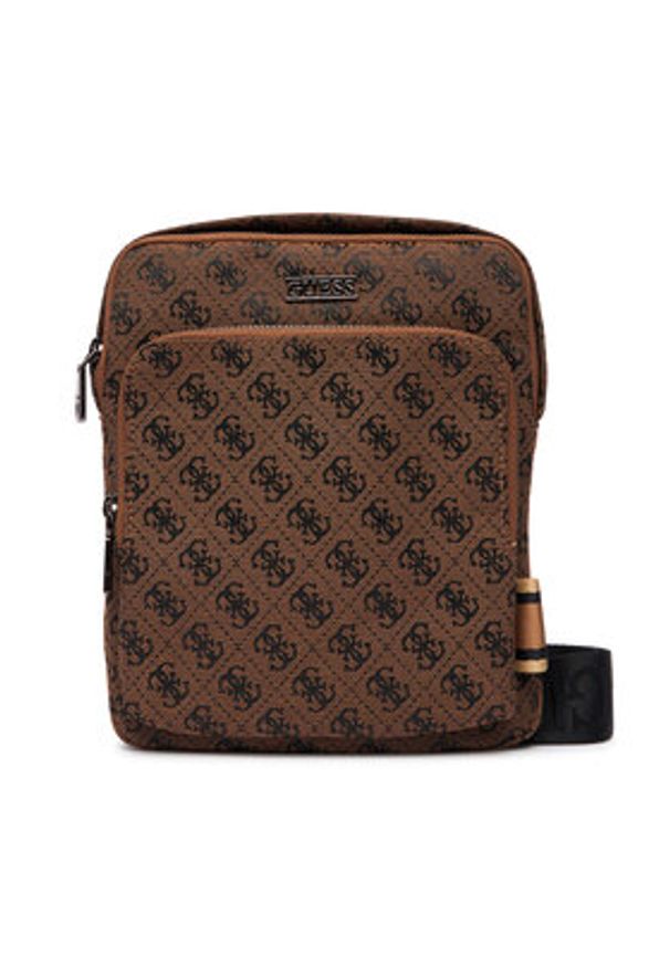 Guess Saszetka HMBOST P6123 Brązowy. Kolor: brązowy. Materiał: materiał