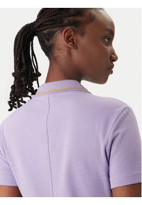 Versace Jeans Couture Sukienka codzienna 80HAOT03 CJ01T Fioletowy Slim Fit. Okazja: na co dzień. Kolor: fioletowy. Materiał: bawełna. Typ sukienki: proste. Styl: casual #4