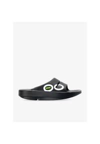 OOFOS - Klapki regeneracyjne Oofos Ooahh Sport Slide Sandal. Kolor: niebieski