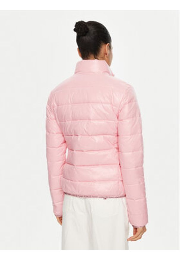 Tommy Jeans Kurtka zimowa Essential DW0DW19312 Różowy Regular Fit. Kolor: różowy. Materiał: syntetyk. Sezon: zima