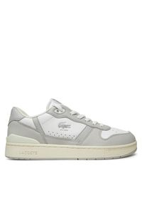 Lacoste Sneakersy 7-48SMA0042 Szary. Kolor: szary. Materiał: skóra