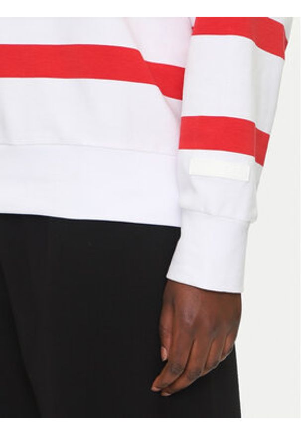 EA7 Emporio Armani Bluza 7W000163 AF12951 F5016 Biały Regular Fit. Kolor: biały. Materiał: bawełna