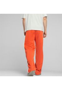Spodnie Puma T7 Forward History Track Pant Pt Fall Fo, Mężczyźni. Kolor: pomarańczowy. Materiał: poliester, materiał. Sport: fitness