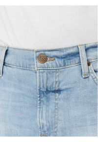 Lee Szorty jeansowe Rider 112363926 Niebieski Slim Fit. Kolor: niebieski. Materiał: bawełna