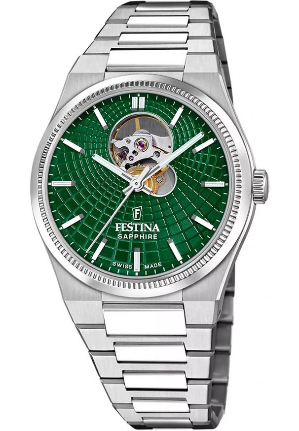 Zegarek męski Festina F20053-3 srebrny. Kolor: srebrny