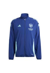 Adidas - Bluza Arsenal Tiro 24 Presentation. Kolor: niebieski. Materiał: materiał