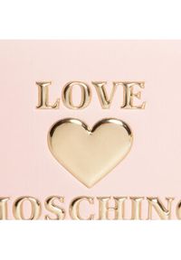 Love Moschino - LOVE MOSCHINO Torebka JC4057PP1BLE0600 Różowy. Kolor: różowy. Materiał: skórzane #4