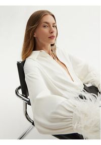 ACCESS FASHION Koszula 44-7044-198 Biały Relaxed Fit. Kolor: biały. Materiał: wiskoza #5