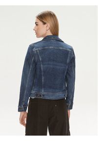 Lee Kurtka jeansowa Rider 112341297 Niebieski Regular Fit. Kolor: niebieski. Materiał: lyocell, bawełna #4