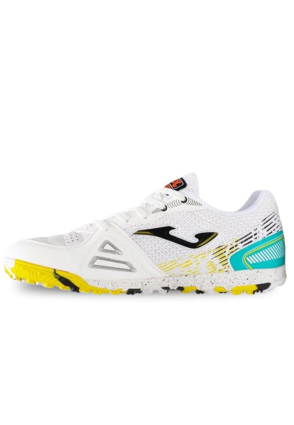 Joma - Buty piłkarskie Mundial 25 Turf Rozmiar 40 - MUNS2502TF Biały. Kolor: biały. Materiał: syntetyk. Sport: piłka nożna