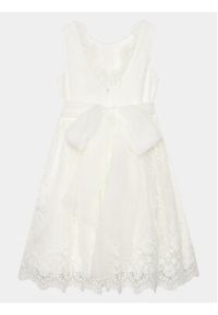 Abel & Lula Sukienka elegancka 5038 Biały Regular Fit. Kolor: biały. Materiał: syntetyk. Styl: elegancki #4