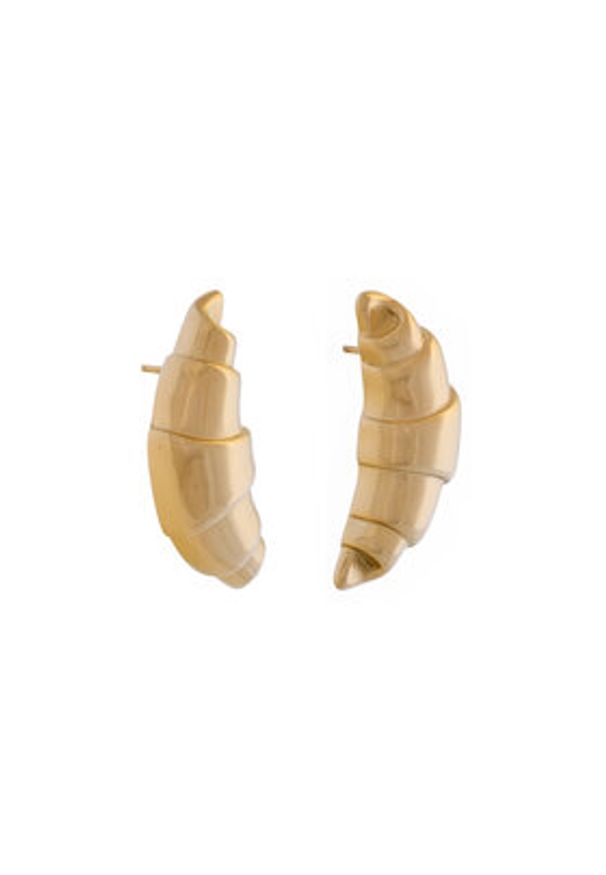 Aldo Kolczyki Croissants 14088495 Złoty. Materiał: ze stali, ze stali nierdzewnej. Kolor: złoty