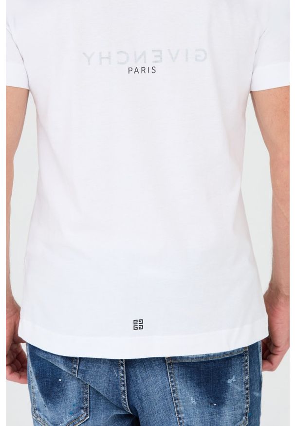 Givenchy - GIVENCHY Biały męski t-shirt, Rozmiar XXL. Kolor: biały