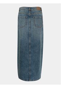 Kaffe Spódnica jeansowa Dana 10508123 Niebieski Regular Fit. Kolor: niebieski. Materiał: bawełna #4