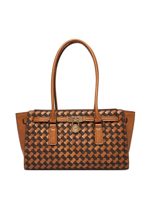 MICHAEL Michael Kors Torebka 30R6GNXT0T Brązowy. Kolor: brązowy. Materiał: skórzane