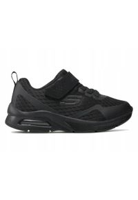 skechers - BUTY dziecięce SKECHERS TORVIX 403775L-BBK czarne na rzepę lekkie. Zapięcie: rzepy. Kolor: czarny. Model: Skechers Sport. Sport: turystyka piesza