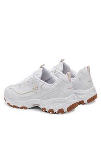 skechers - Skechers Sneakersy Sport D'Lites - Good Neutral 149807/WHT Biały. Kolor: biały. Materiał: skóra. Model: Skechers Sport #4