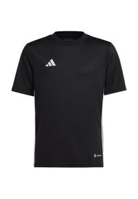 Adidas - Koszulka dla dzieci adidas Tabela 23 Jersey. Kolor: biały, czarny, wielokolorowy. Materiał: jersey. Sport: piłka nożna