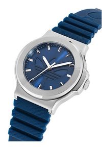 Adidas - adidas Zegarek AO Fashion Expression Three AOFH25502 Niebieski. Kolor: niebieski #6