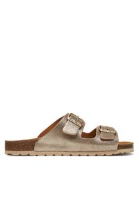 Klapki Toni Pons. Kolor: złoty #1