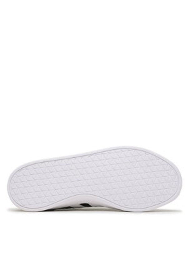 Adidas - adidas Sneakersy VL Court 2.0 DA9853 Czarny. Kolor: czarny. Materiał: skóra