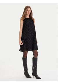 only - ONLY Sukienka koktajlowa Faye 15358411 Czarny Loose Fit. Kolor: czarny. Materiał: syntetyk. Styl: wizytowy