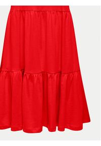 only - ONLY Sukienka codzienna May 15286934 Czerwony Regular Fit. Okazja: na co dzień. Kolor: czerwony. Materiał: bawełna. Typ sukienki: proste. Styl: casual #5