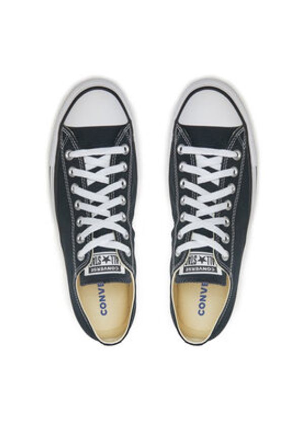 Converse Trampki Chuck Taylor All Star Ox M9166C Czarny. Kolor: czarny. Materiał: materiał