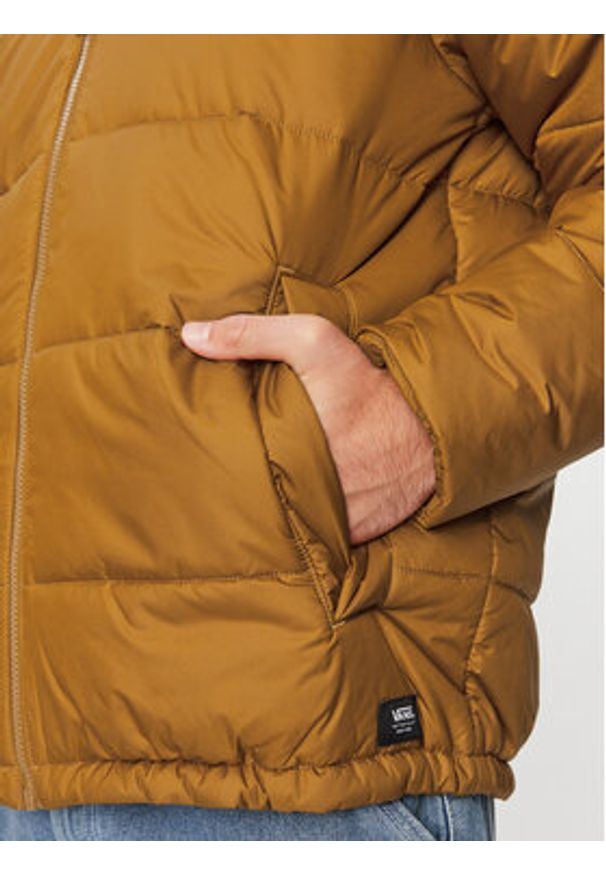 Vans Kurtka zimowa Norris Mte 1 Puffer Jacket VN0008GB Brązowy Regular Fit. Kolor: brązowy. Materiał: syntetyk. Sezon: zima