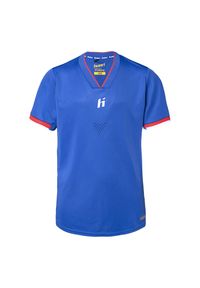 Koszulka dla dzieci Huari Xeno. Kolor: niebieski. Sport: piłka nożna #1