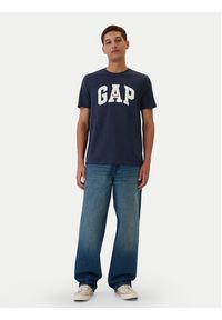 GAP - Gap T-Shirt 542246-02 Granatowy Regular Fit. Kolor: niebieski. Materiał: bawełna