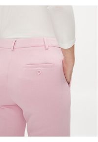 Weekend Max Mara Spodnie materiałowe Basco 2415781051 Różowy Straight Leg. Kolor: różowy. Materiał: bawełna