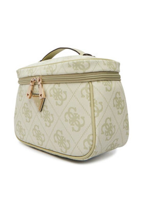 Guess Kosmetyczka Berta TWOB86 88039 Beżowy. Kolor: beżowy. Materiał: skóra